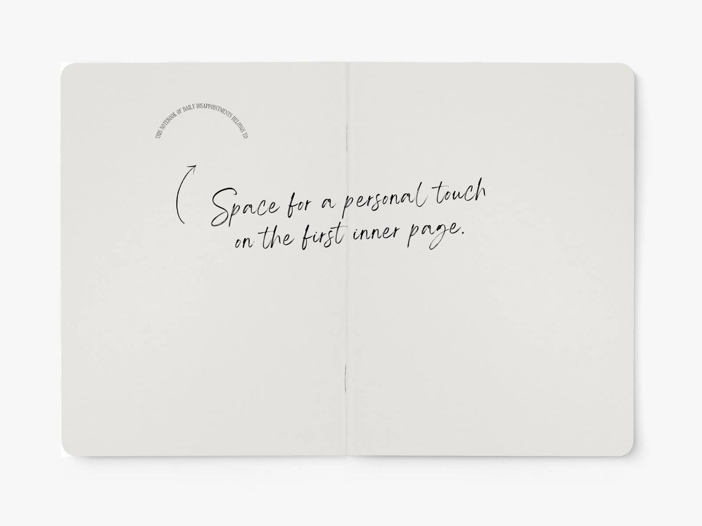 Notizheft Daily Disappointments