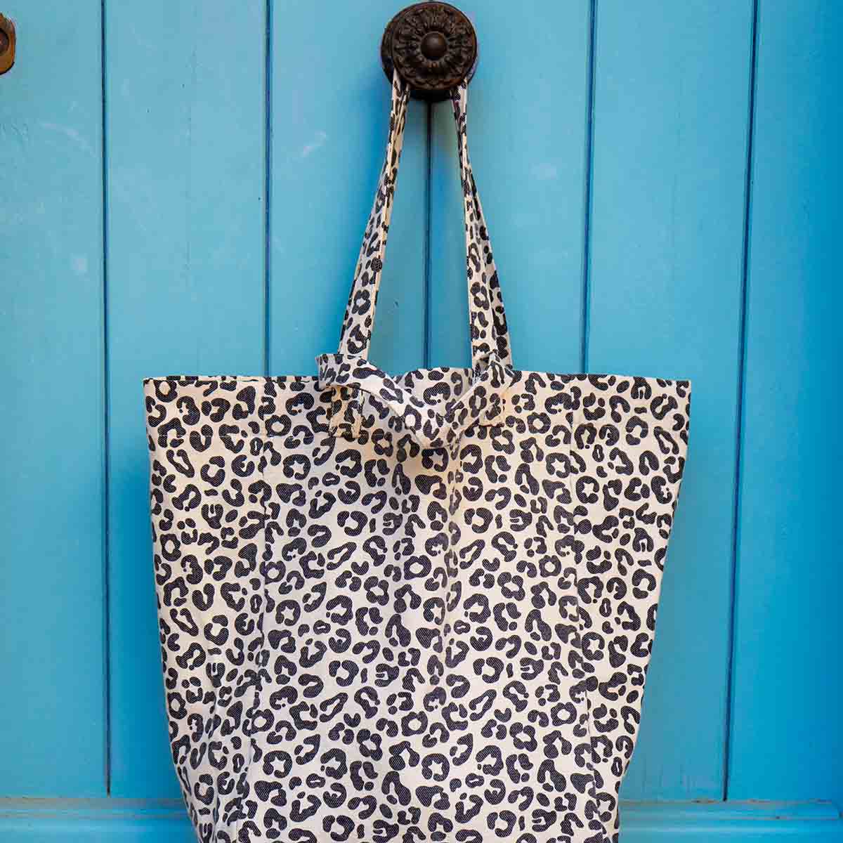 Tasche ELISABETH mit Leomuster