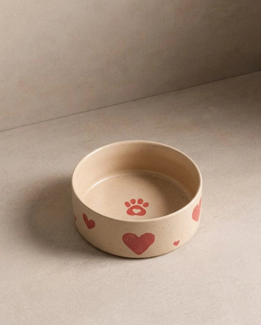 Hundenapf Cozy Hearts 14cm
