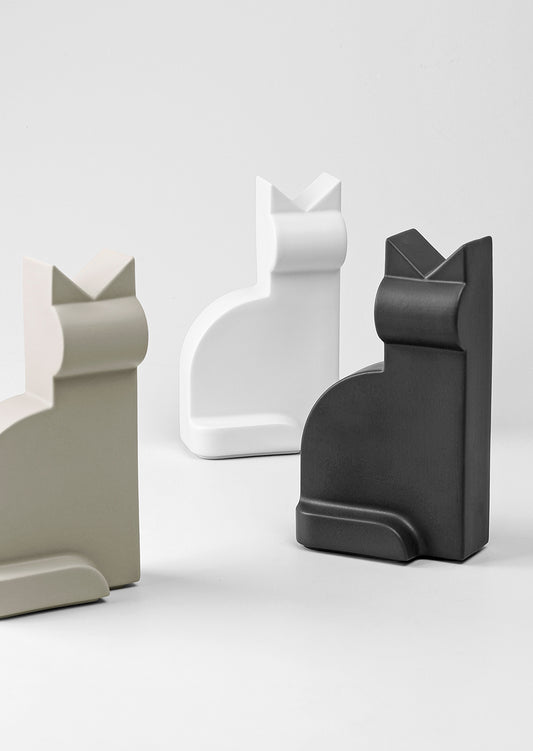 Porzellanfigur Katze | verschiedene Farben