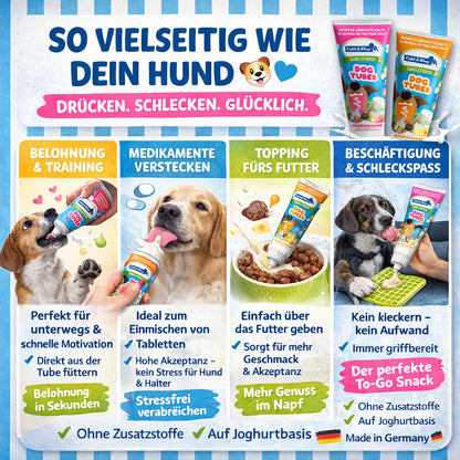 Dogtube Käse & Birne