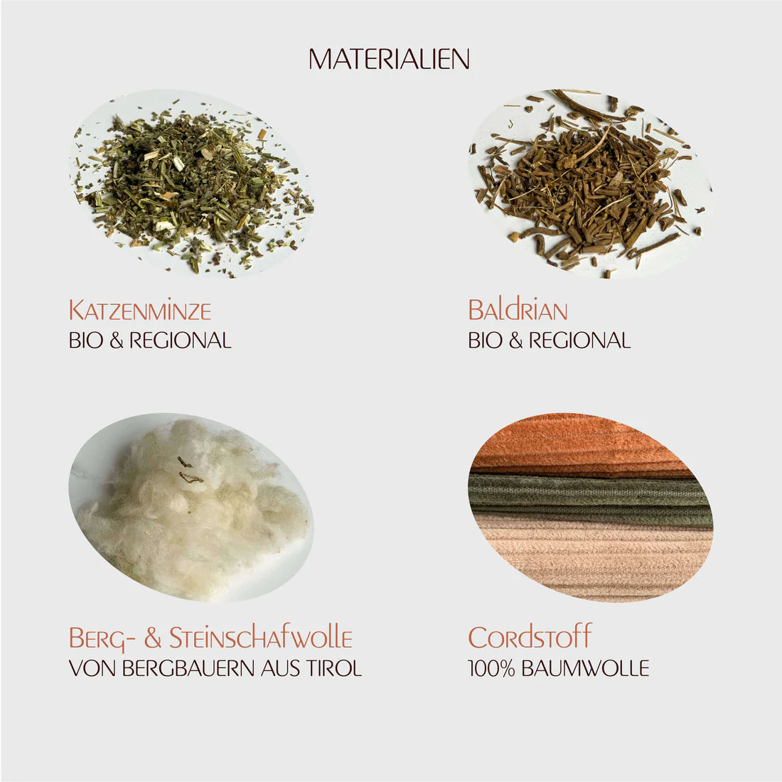 Katzenminze Kissen Herz