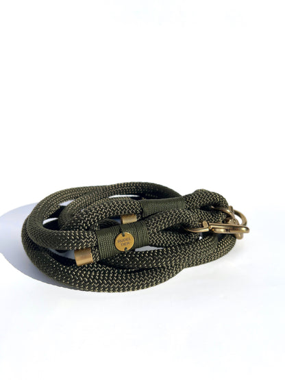 verstellbare Hundeleine aus Tau | 3 Farben