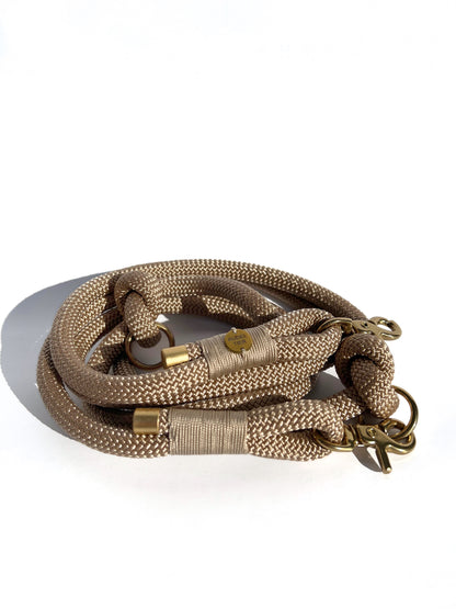 verstellbare Hundeleine aus Tau | 3 Farben