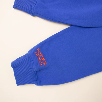 Kindness Sweater aus Bio-Baumwolle in Königsblau