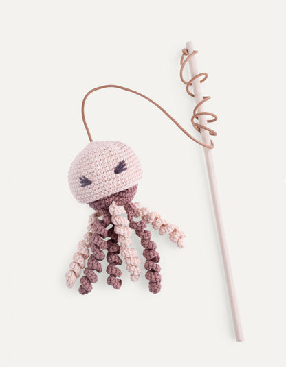 Angel JELLYFISH mit Katzenminze & Glocke