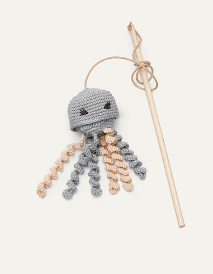 Angel JELLYFISH mit Katzenminze & Glocke