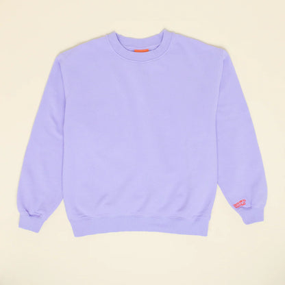 Kindness Sweater aus Bio-Baumwolle in Lila