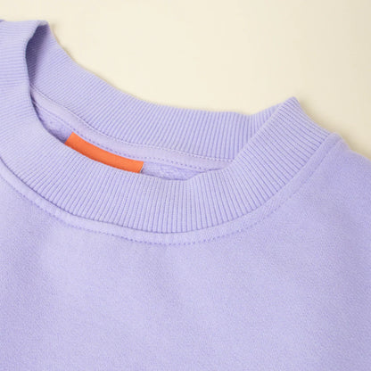 Kindness Sweater aus Bio-Baumwolle in Lila