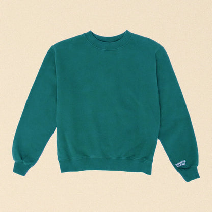 Kindness Sweater aus Bio-Baumwolle in College Grün