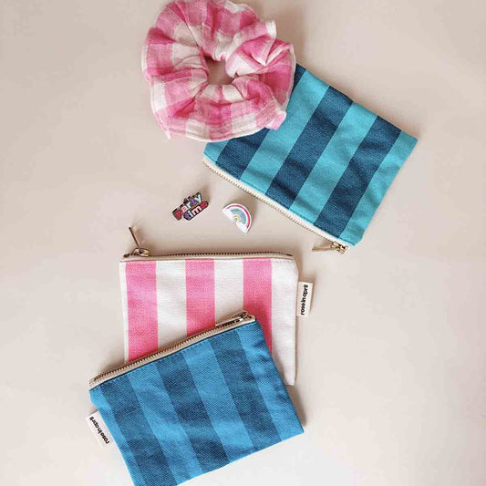Pouch MARIE gestreift Capri/Tahitian