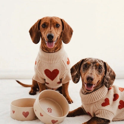 Hundenapf Cozy Hearts 14cm