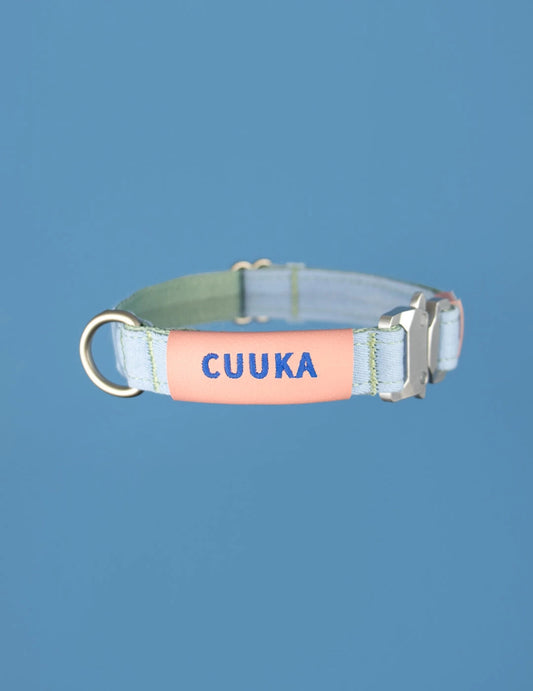 Hundehalsband Air Canvas | Blau