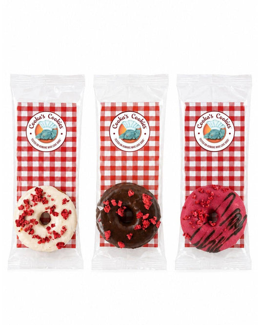 Choco-Berry Hunde-Donuts