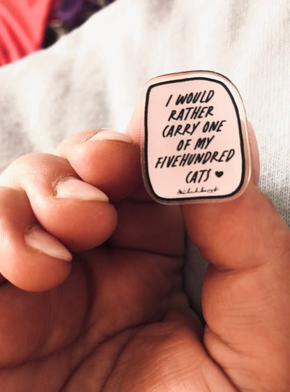 „Carry“ Pin rosa
