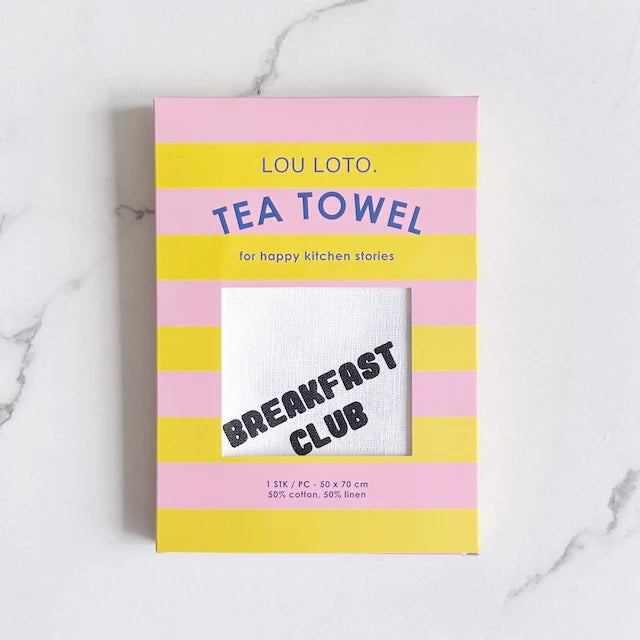 Geschirrtuch Breakfast Club