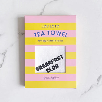 Geschirrtuch Breakfast Club