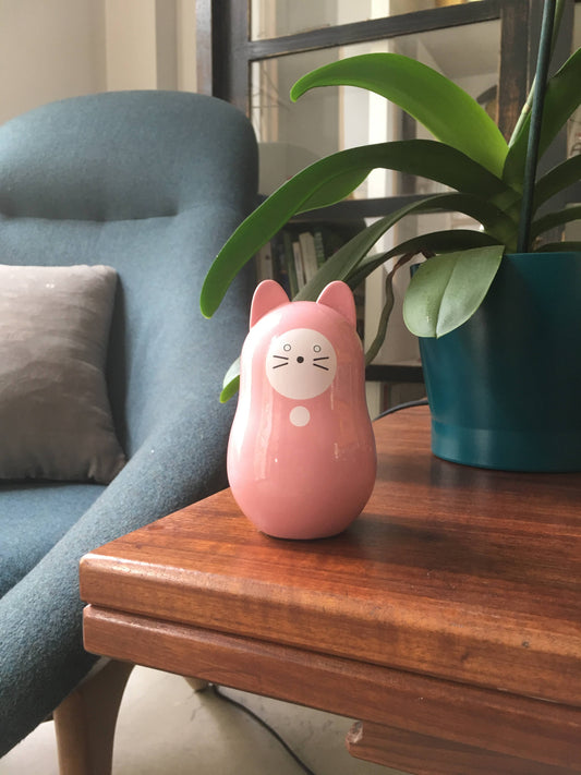 Daruma-Neko | Rosa (Liebe)