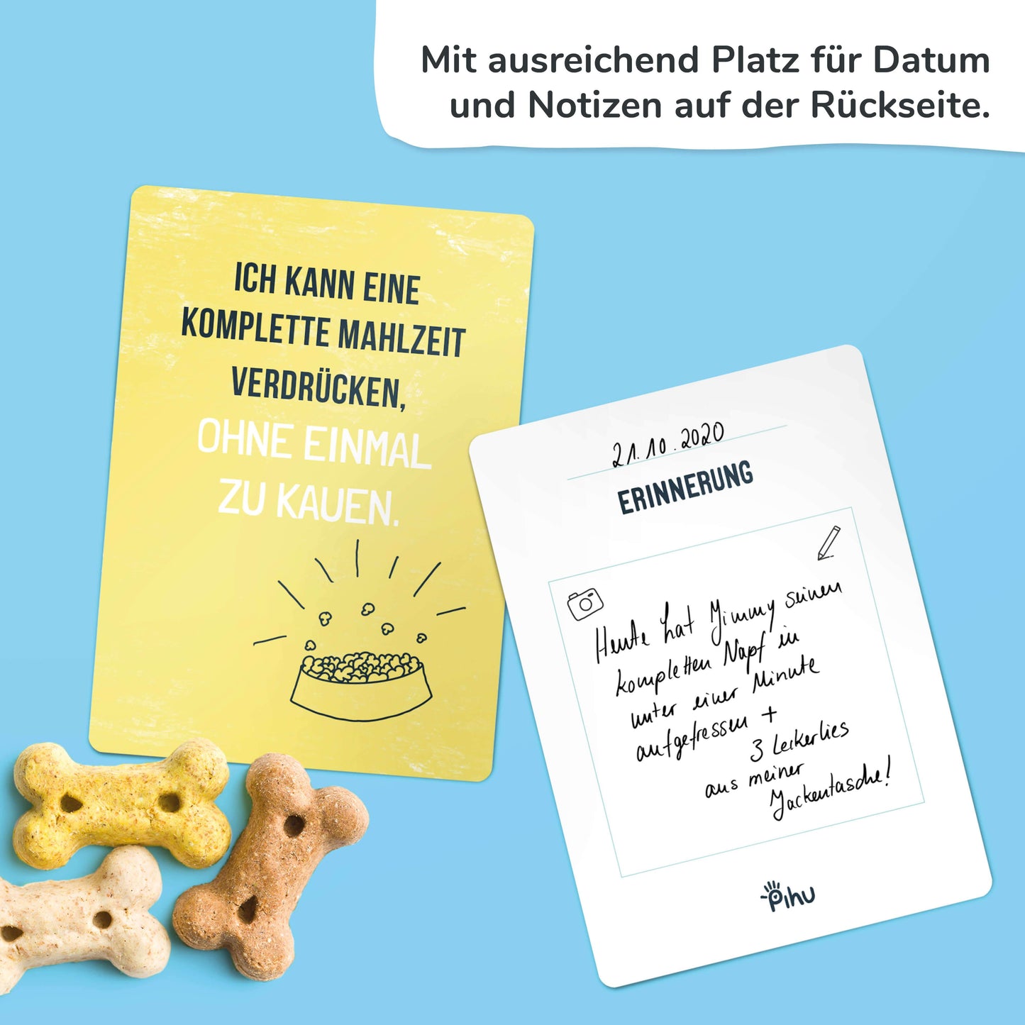 Ehrliche Meilensteine - HUNDE