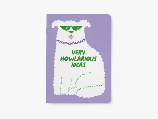 Notizheft Very Howlarious Ideas