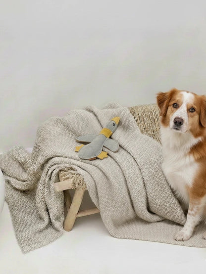 Hundespielzeug "Daggi the Duck" aus Leder
