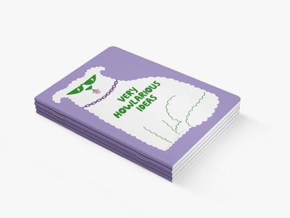 Notizheft Very Howlarious Ideas