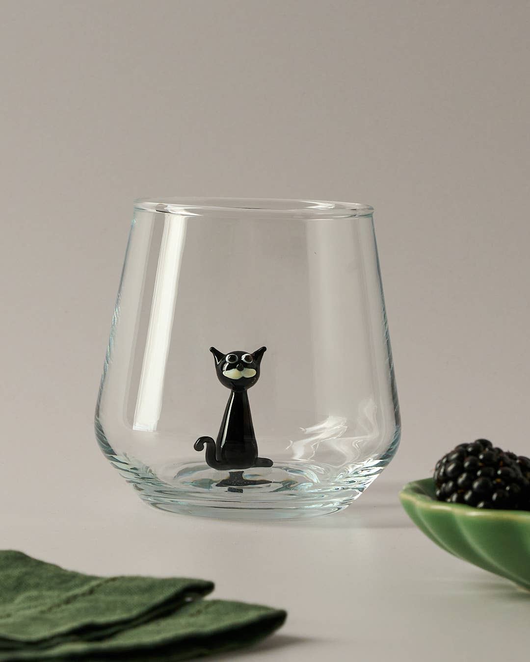 Murano-Trinkglas | Katze