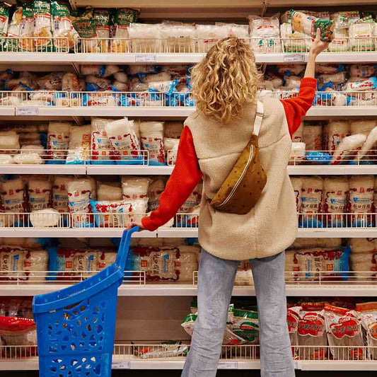 Gürteltasche DAMIER Karamell mit Leoprint