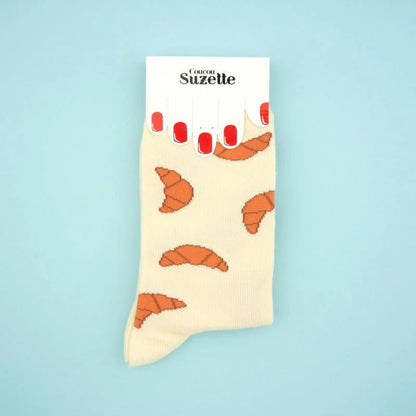 Socken Croissants