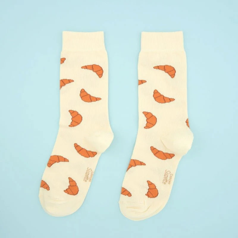Socken Croissants