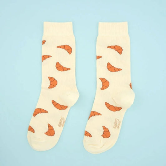 Socken Croissants
