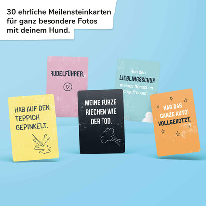 Ehrliche Meilensteine - HUNDE