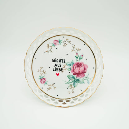Wandteller midi NICHTS ALS LIEBE "net"