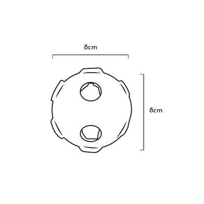 Hundespielzeug Rub Hole