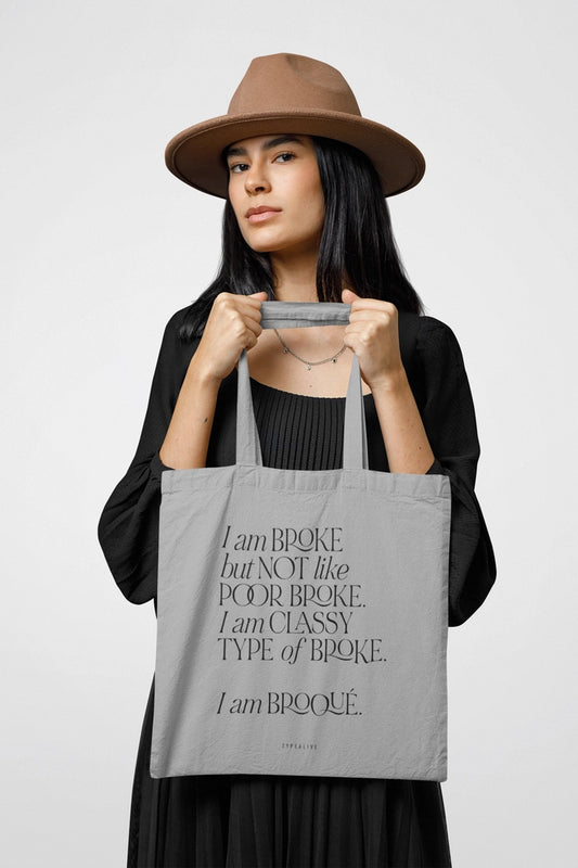 Baumwolltasche Broqué