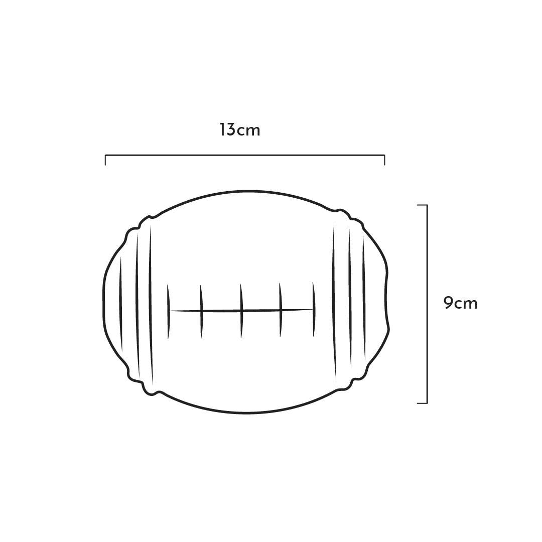 Hundespielzeug Rub American Football
