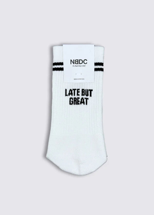 Socken LATE BUT GREAT