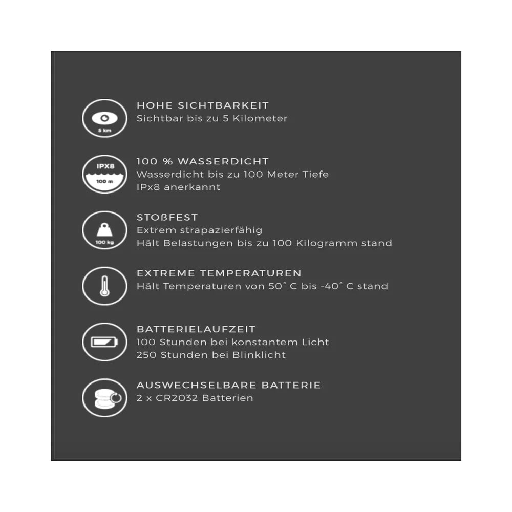Orbiloc Sicherheitslicht für Hunde | Dog Dual & Mini
