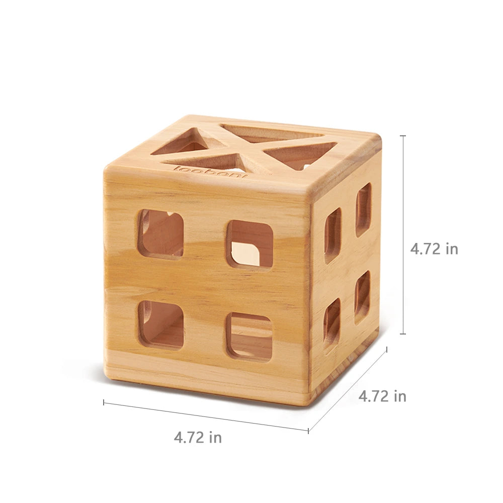 Hundespielzeug Wooden Rubik’s Cube